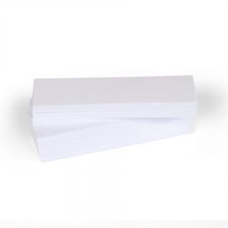 Kartki papieru 14 x 3,5 cm., 500 szt