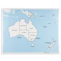 Australia - mapa kontrolna, EN