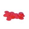 Żetony czerwone, plastikowe fi 2 cm - 100 szt