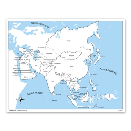 Azja: mapa kontrolna, PL