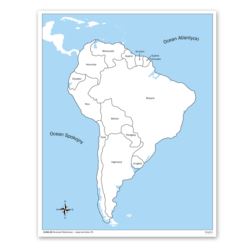 Ameryka Południowa: mapa kontrolna, PL
