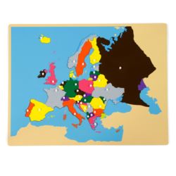 Puzzlowa mapa Europy