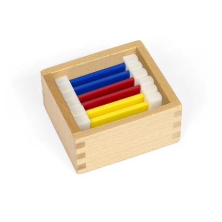 Kolorowe tabliczki: pudełko nr 1